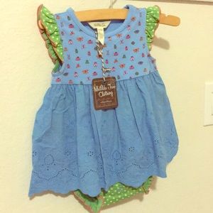 The tourist bubble dress 12/18m